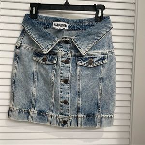HM & Moschino Jeans Skirt